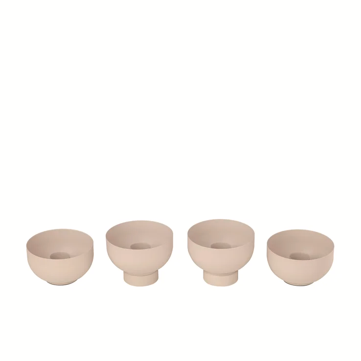 Blomus KERZENHALTER-SET beige