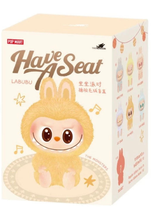 POP MART The Monsters - Have a Seat LAFUFU Vinyl Plush 1PC Pop Figuren Zufällige Figuren Actionfiguren Sammelfiguren und Sammler Kunstspielzeug Spielzeug Figuren Geschenk