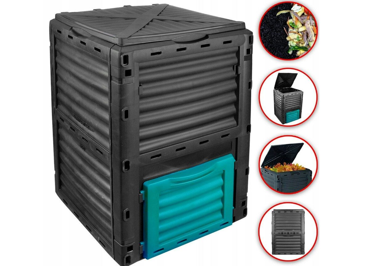 Thermokomposter DMS Komposter Gartenkomposter Thermokomposter 300l